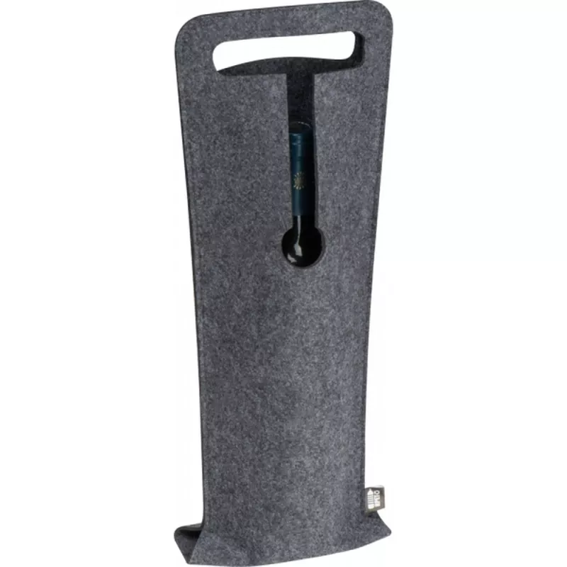 Torebka na wino LUCIE - ciemnoszary (6431477)