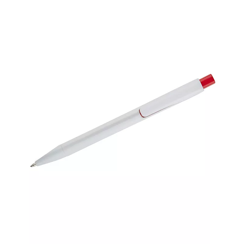 Długopis z tworzywa rABS KLIBO - czerwony (19739-04)