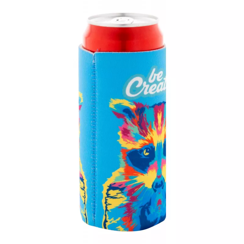 PrintCan Slim pokrowiec chłodzący na puszkę RPET - biały (AP716870)