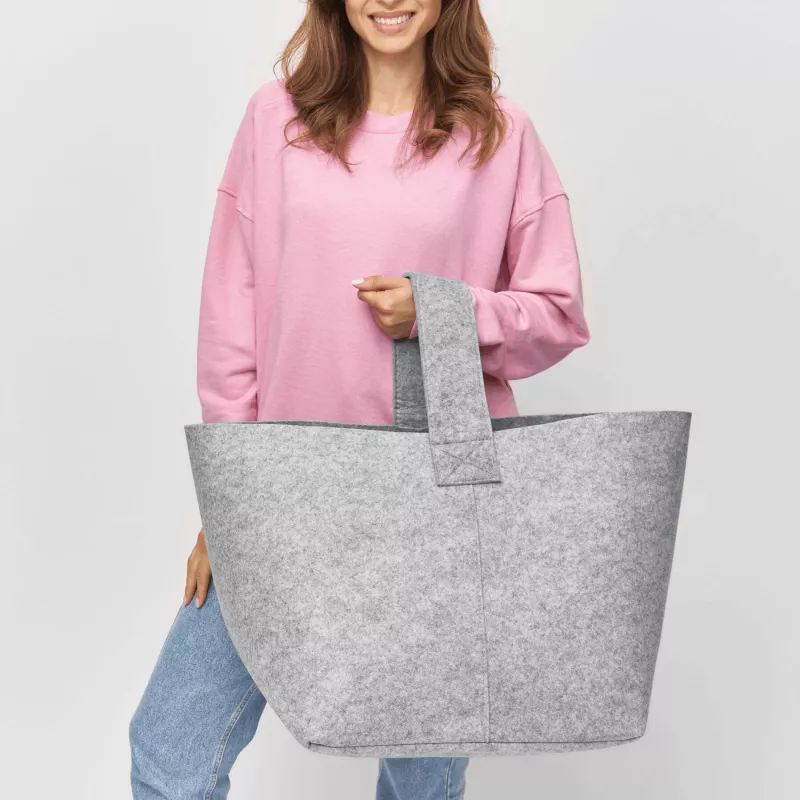 Filcowa torba - szary (56-0820715)