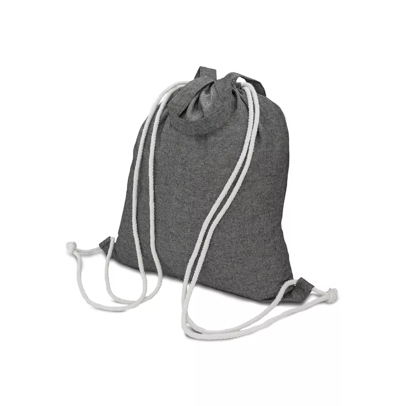 Plecak z bawełny Moti - czarny (R08574.02)