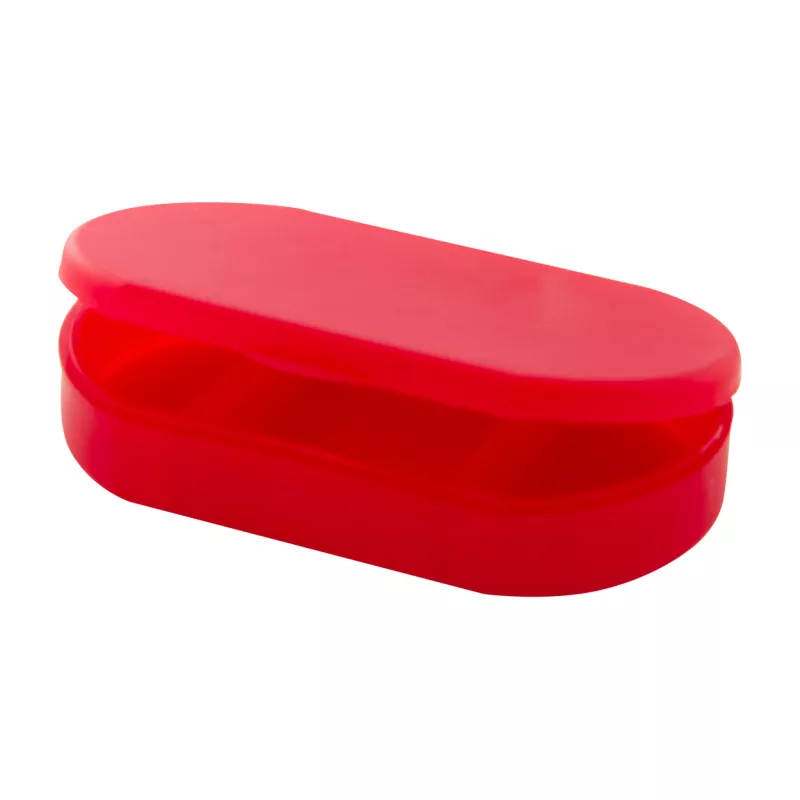 Pudełko na tabletki TRIZONE - czerwony (AP731911-05)