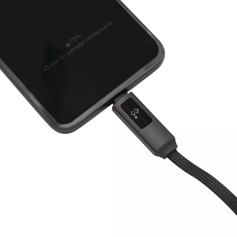 Kabel do ładowania i przesyłania danych - czarny (56-1107399)