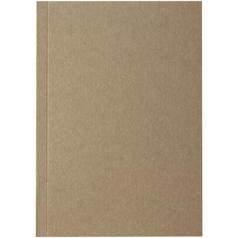 Notatnik A6 Novella Austen z miękką okładką z materiału z recyklingu, papier pakowy — 100 kartek - Piasek pustyni (21026606)