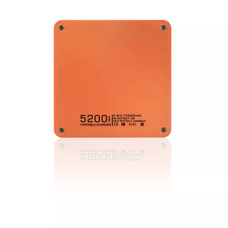 Power bank MAIS 5200 mAh - pomarańczowy (45025-07)
