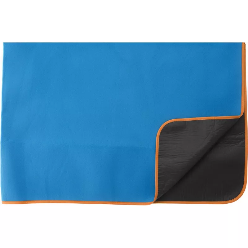 Koc piknikowy 135 x147 cm - niebieski (V7370-11)