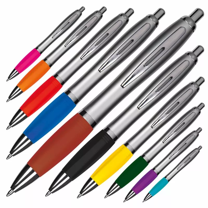 Długopis reklamowy plastikowy ST.PETERSBURG - bordowy (1168102)