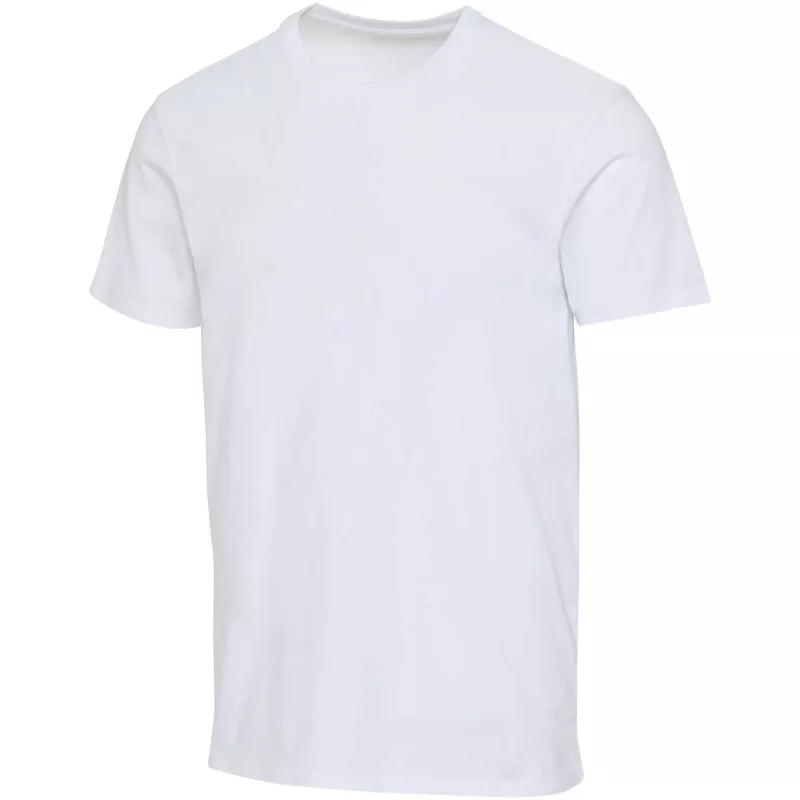 Azurite organiczna koszulka unisex o gramaturze 160 g/m² z krótkim rękawem i certyfikatem OCS - Biały (39554-WHITE)
