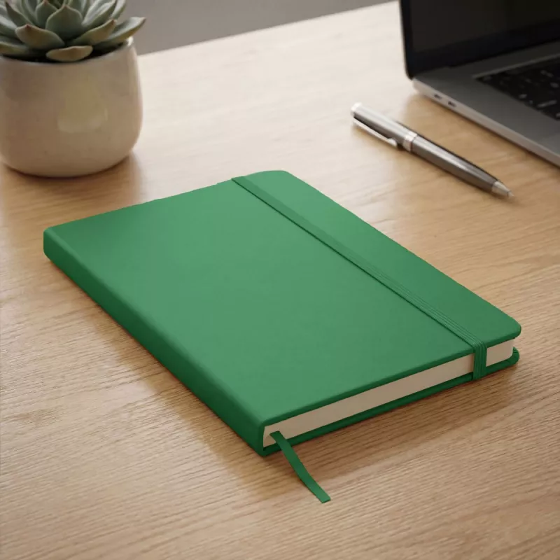 Notatnik A5 czyste kartki - zielony (V2857-06)