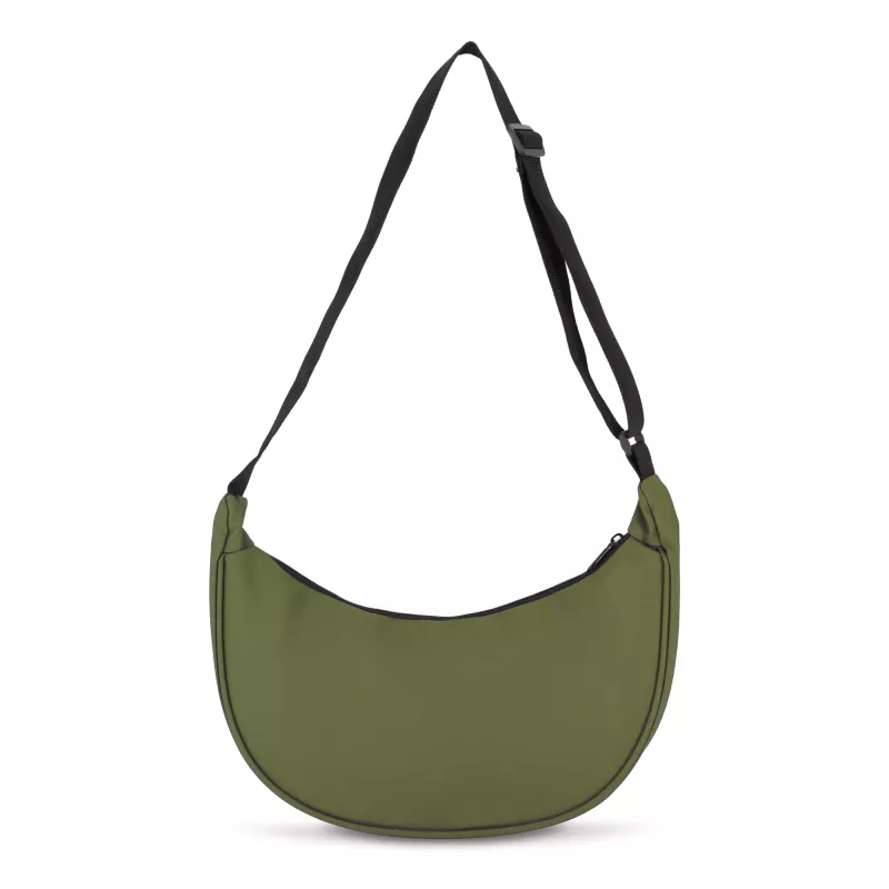 Torba na ramię R-PET 600D z powłoką PU - Oliwkowa zieleń (LT95358-N0043)
