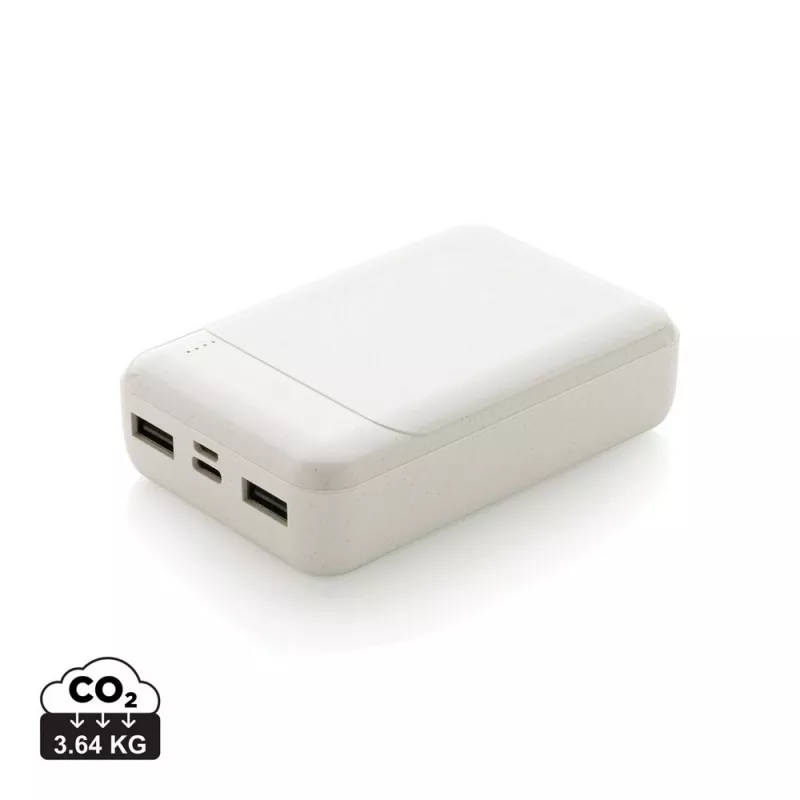 Power bank 10000 mAh - biały (P322.663)