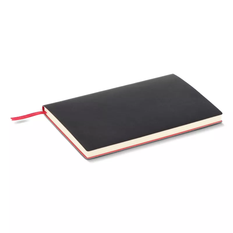 Notatnik Yuzu z miękką okładką Thermo A5 - czarno / czerwony (LT92091-N0221)