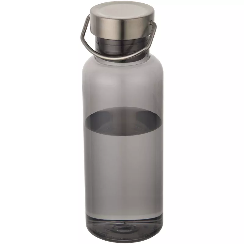 Thor - bidon na wodę wykonany z recyklingowanego tworzywa RPET certyfikowanego standardem RCS, pojemność 600 ml  - Czarny (10095890)