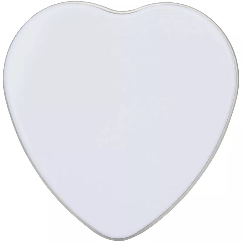 Blissful świeca w puszce w kształcie serca o zapachu wanilii - Biały (12635301)