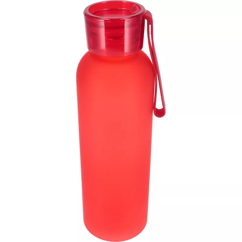 Butelka PET soft touch READING 550 ml - czerwony (532205)