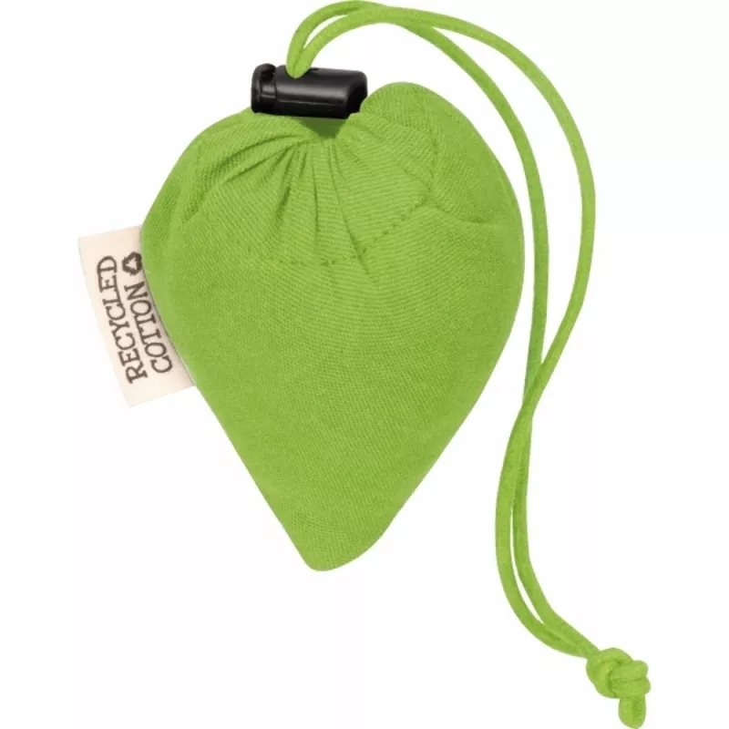 Torba bawełniana z recyklingu 118 g/m2 MODENA - jasnozielony (526229)
