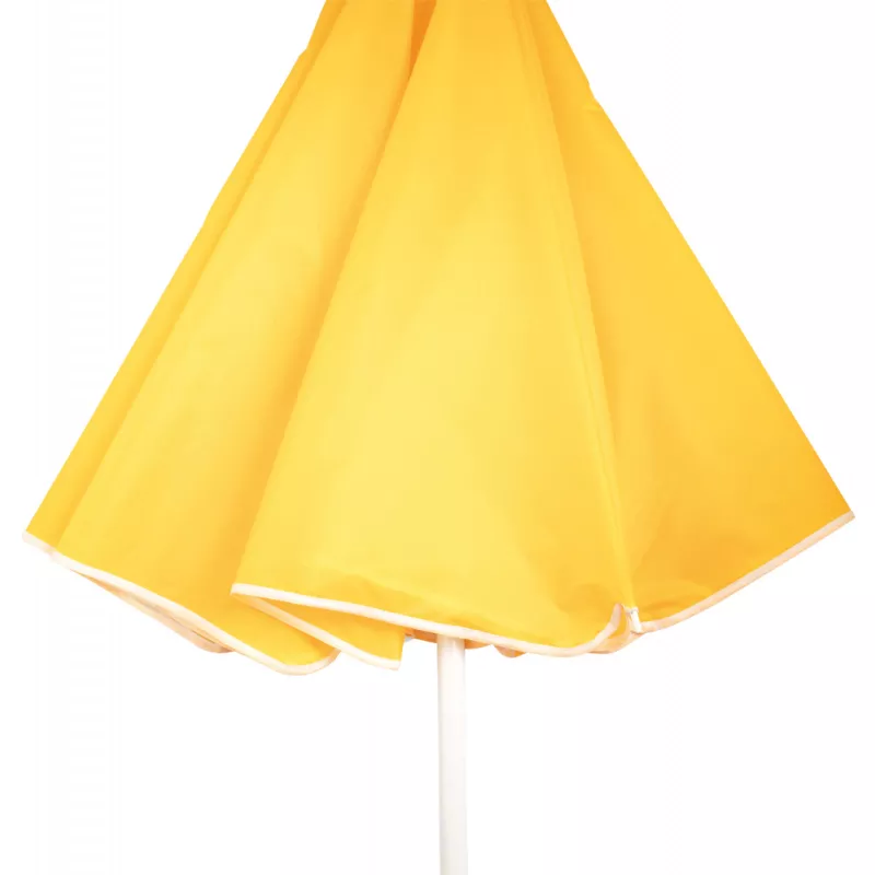 Parasol plażowy Ø145 cm z futerałem SUNFLOWER - żółty (56-0106003)
