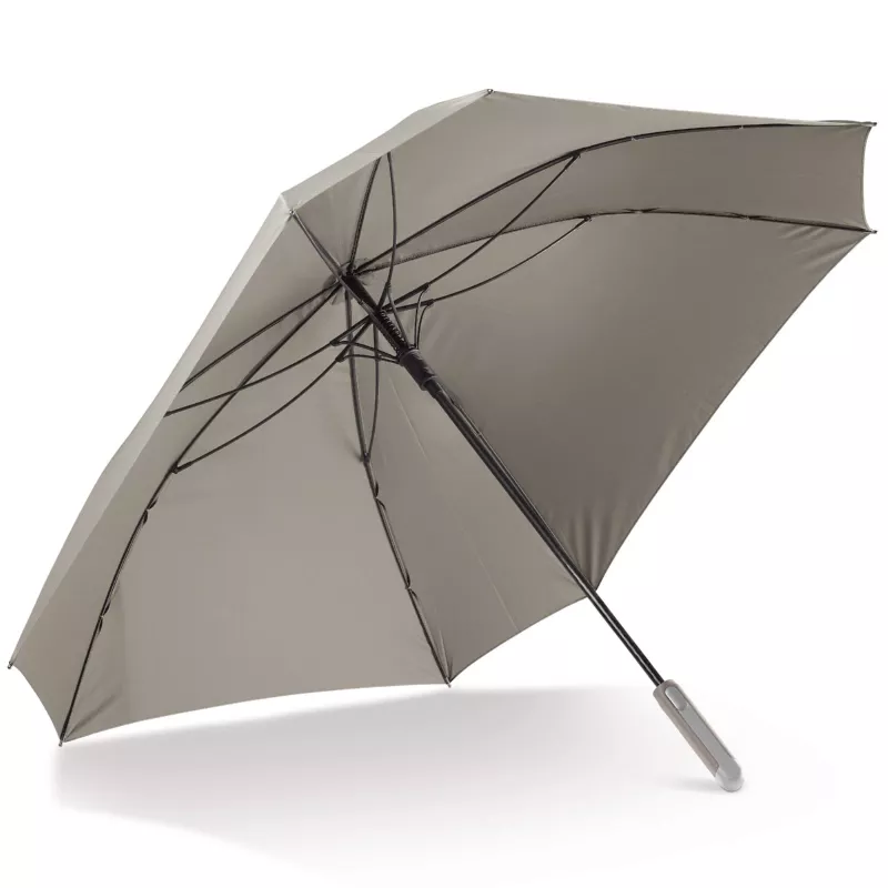 Deluxe 27” Parasol w kształcie kwadratu z pokrowcem - Taupe (LT97111-N0058)