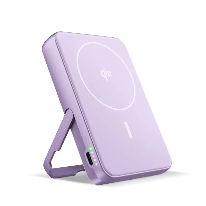 Fresh 'n Rebel Powerbank bezprzewodowy 10000 mAh kompatybilny z MagSafe - liliowy (LT49745-N0071)