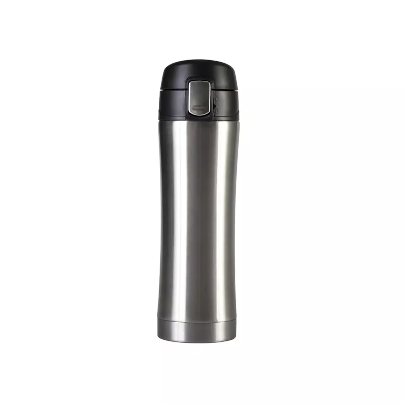 Kubek termiczny Secure 400 ml - srebrny (R08424.01)