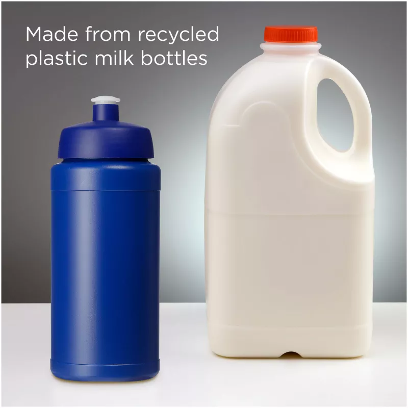 Baseline 500 ml butelka sportowa z recyklingu - Niebieski-Niebieski (21044491)