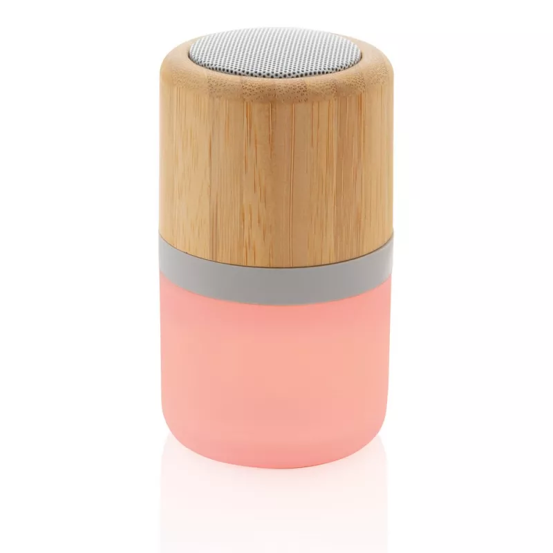 Głośnik bezprzewodowy 3W, lampka - biały (P329.343)