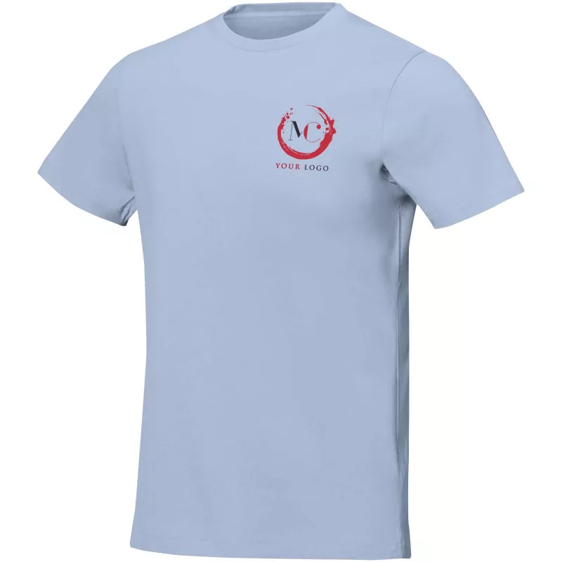Męski T-shirt 160 g/m²  Elevate Life Nanaimo - Niebieski mgła (38011-MISTBLUE)