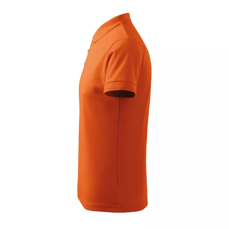 Męska koszulka polo 200 g/m² PIQUE  POLO 203 - Pomarańczowy (ADLER203-POMARAńCZOWY)