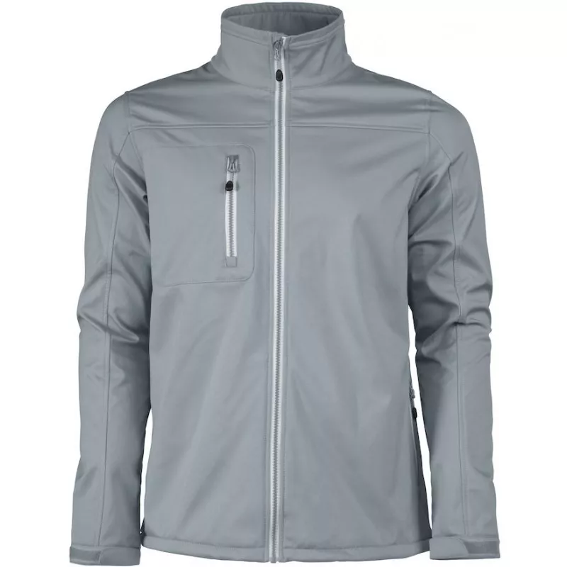 Softshell reklamowy męski 280 g/m² VERT - Stalowy (2261049-METAL GREY)