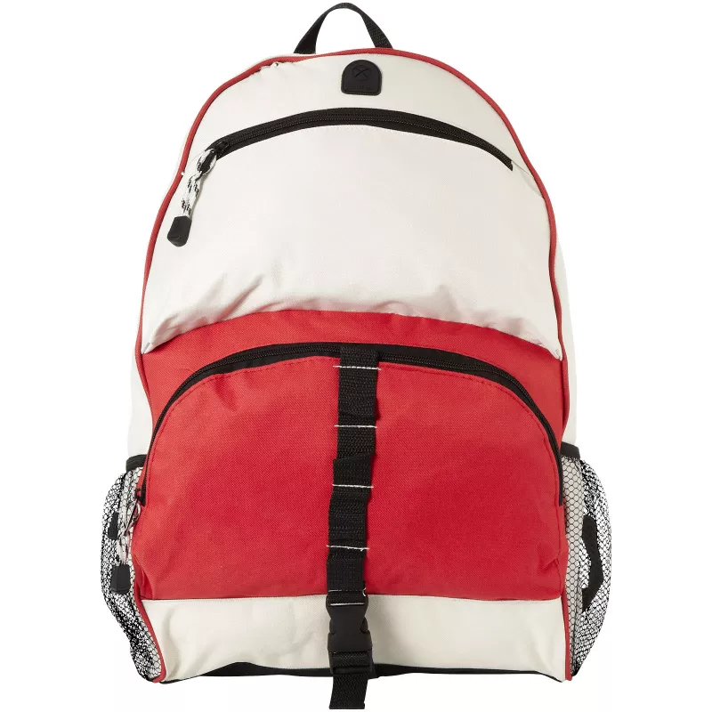 Plecak Utah - Czerwony-Złamana biel (19549035)