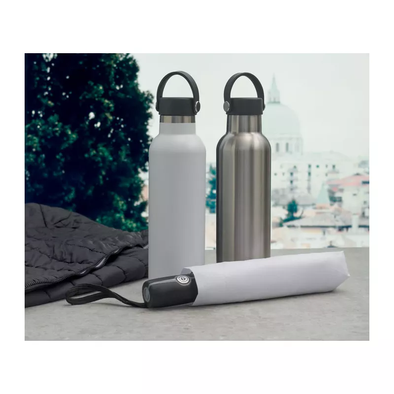 Butelka termiczna ze stali z recyklingu 700 ml BOALI - Bialy (MO6944-06)