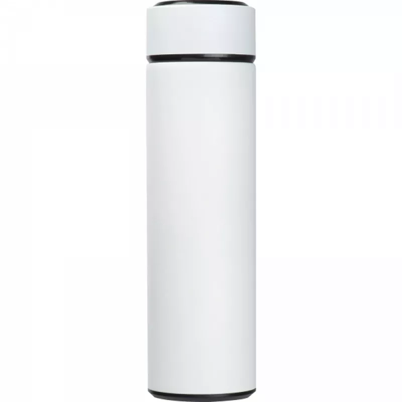 Termos z wyświetlaczem LED 450 ml WINSTON - biały (6155406)