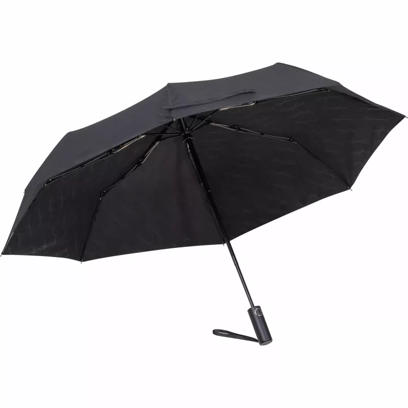 Parasol kieszonkowy automatyczny Ferraghini NIKOLAUS - czarny (F25103)