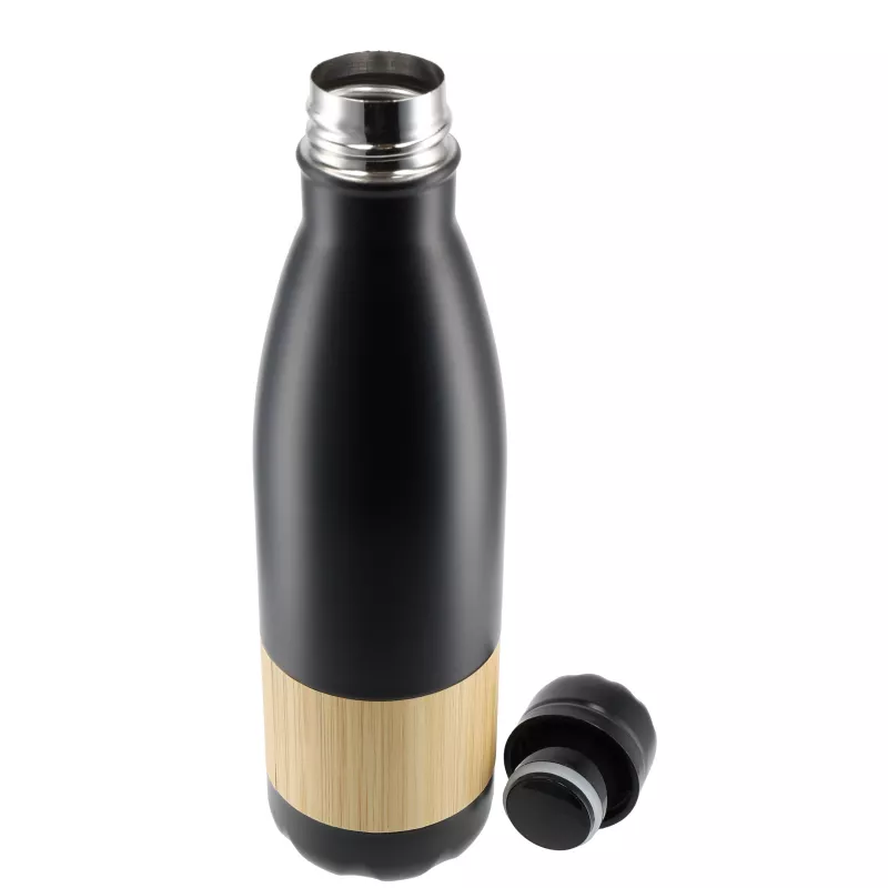 Butelka stalowa KOBE 750 ml - czarny (322703)