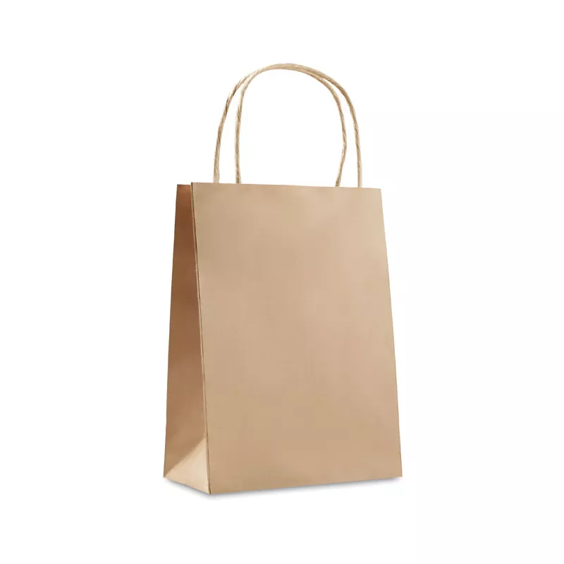 Torba papierowa mała 150 g/m² PAPER SMALL - Bezowy (MO8807-13)