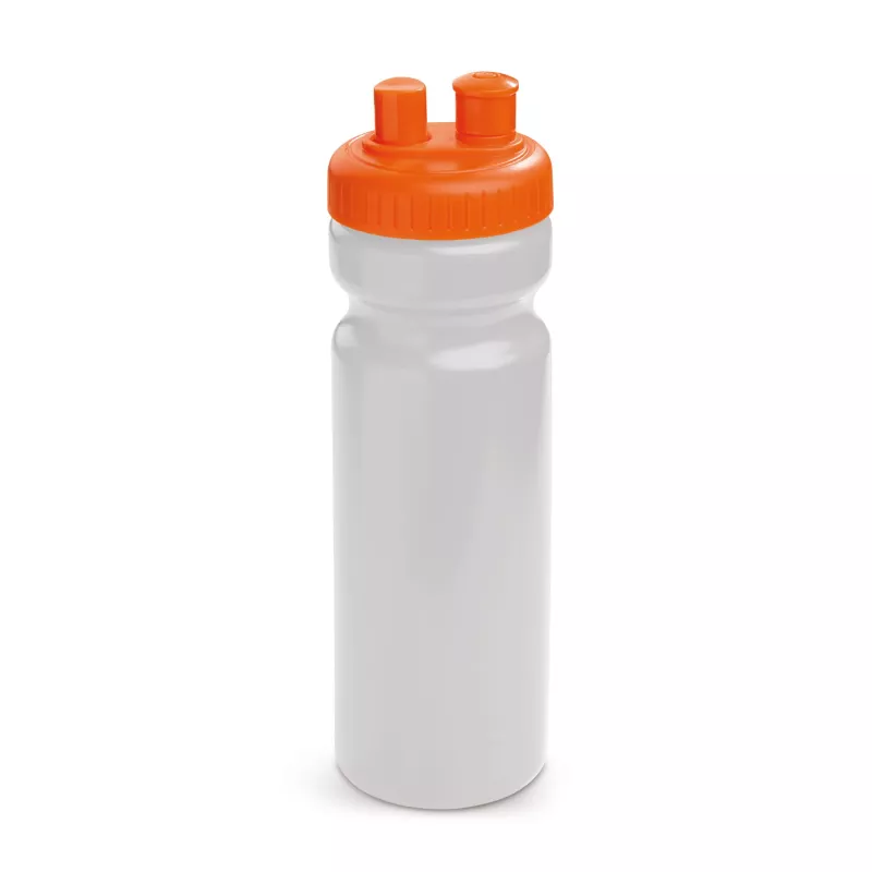 Bidon sportowy z atomizerem 750ml - biało / pomarańczowy (LT98799-N0126)