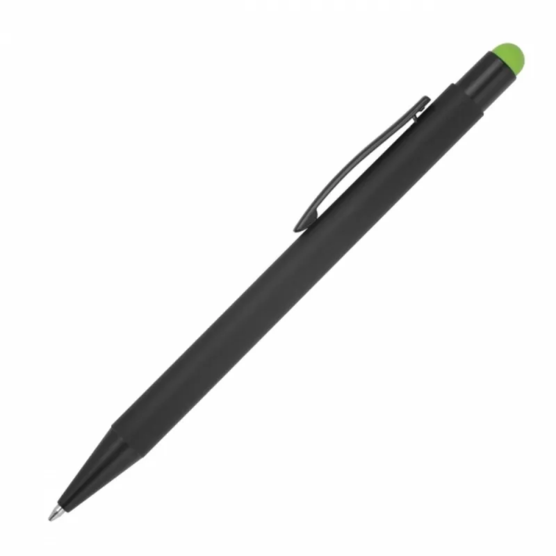 Długopis metalowy touch pen soft touch OHARA - jasnozielony (462429)
