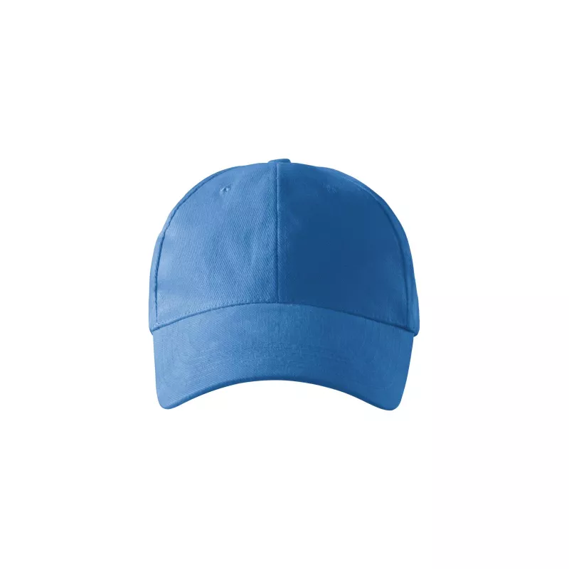 Reklamowa czapka z daszkiem Malfini 6P 305 - Lazurowy (ADLER305-LAZUROWY)