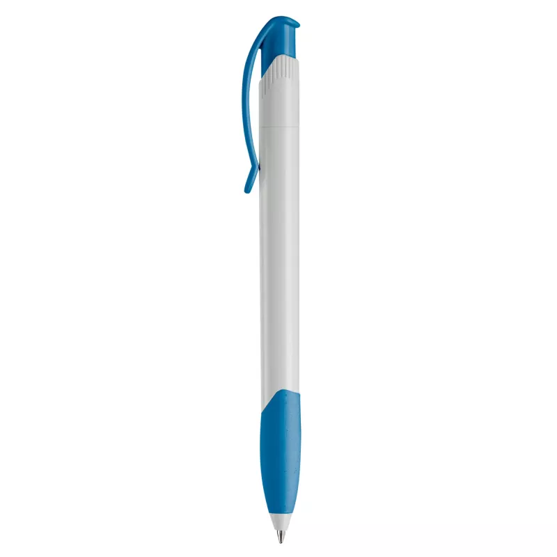 Długopis Apollo (kolor nietransparentny) - biało / niebieski (LT87100-N0111)