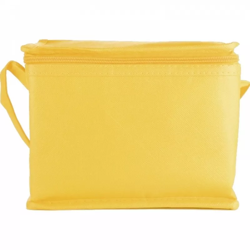 Torba termiczna non woven na 6 puszek 330 ml NIEBY - żółty (154208)
