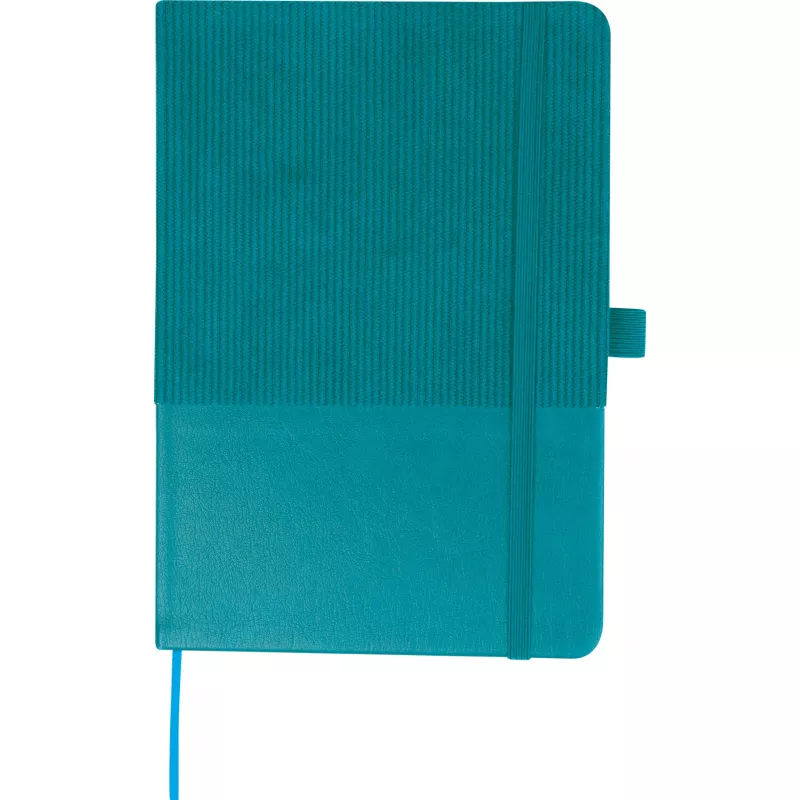 Notes A5 w linie CHELTENHAM - turkusowy (577414)