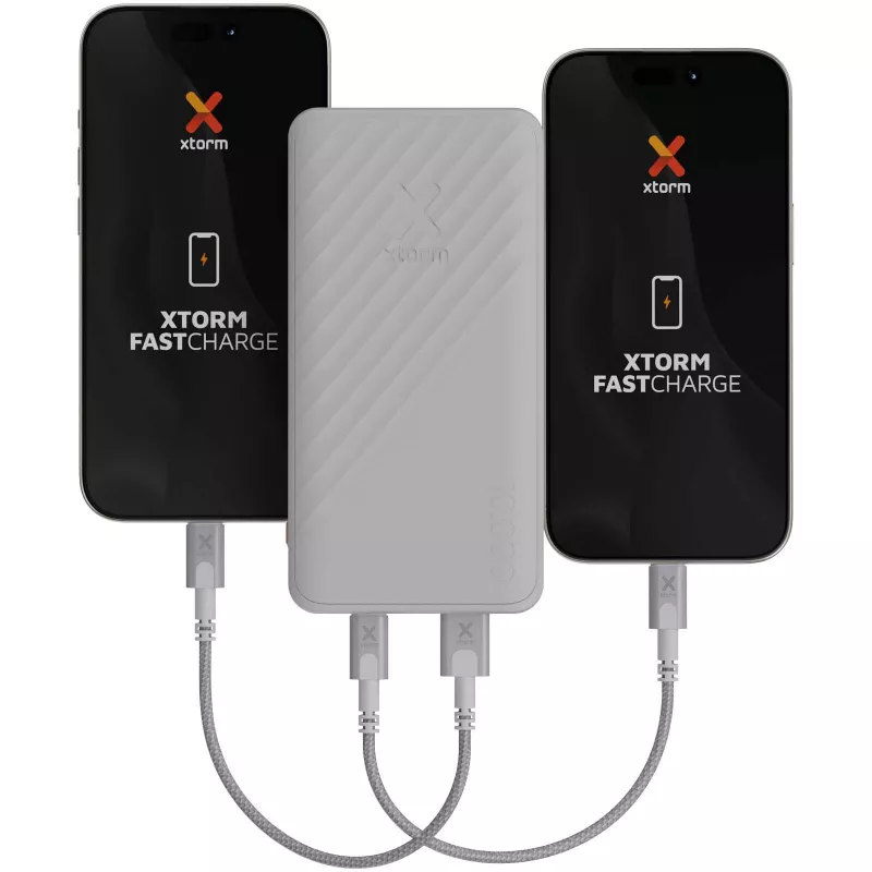 Xtorm XG210 Go2 powerbank 15 W 10 000 mAh z szybkim ładowaniem - Naturalny melanż (12441106)