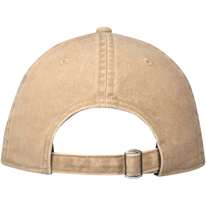 Grafton czapka 6-panelowa z efektem sprania - Oatmeal (38687070)