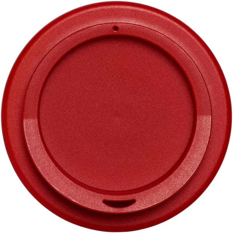 Kubek termiczny z plastiku 250 ml dowolny mix kolorów - Biały-Czerwony (21009210)