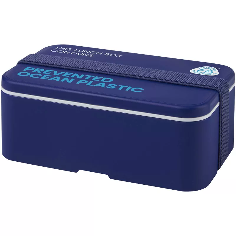 MIYO POP jednopoziomowe pudełko śniadaniowe o pojemności 700 ml - Niebieski (21077852)