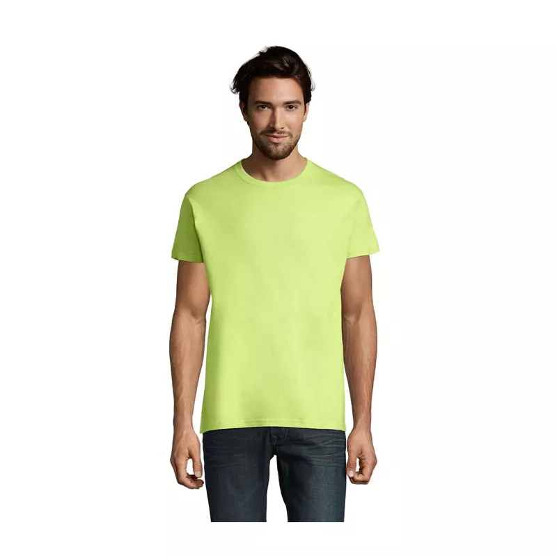 Koszulka męska bawełniana 190 g/m² Sol's IMPERIAL - Apple Green (S11500-AG)