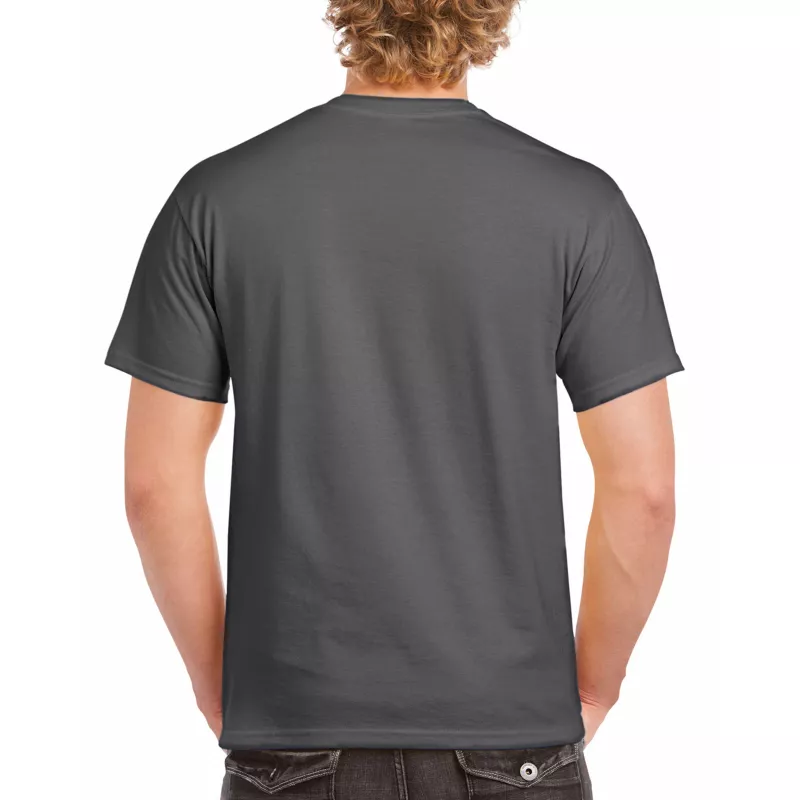 Koszulka bawełniana 180 g/m² Gildan Heavy Cotton™ - Dark Heather (5000-DARK HEATHER)