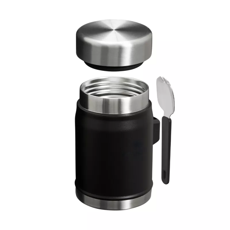 Termos obiadowy ze sztućcem CLASSIC - 0,4 L - Black 2.0 (10113530105)