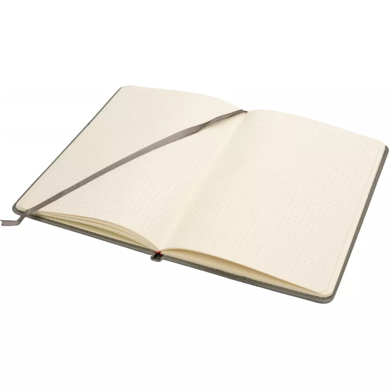 Notes A5 w kropki TILBURG - szary (268107)