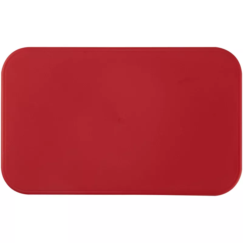 Dwupoziomowe pudełko na lunch 2 x 700 m MIYO - Biały-Czerwony (21047002)